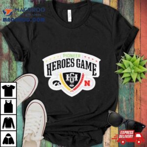 Nebraska Cornhuskers Vs Iowa Hawkeyes Pioneer Heroes Game Tshirt