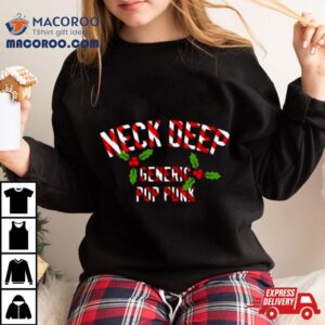 Neck Deep Generic Pop Punk Christmas 2023 T Shirt