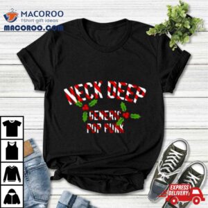 Neck Deep Generic Pop Punk Christmas Tshirt