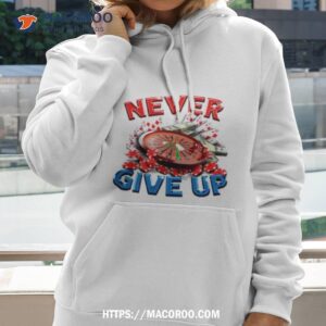 Never Give Up Gambling Hoodie 2