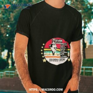 Never Underestimate A Woman Who Is A Fan Of Pirates Of The Caribbean And Love Johnny Depp Vintage Sweatshirt