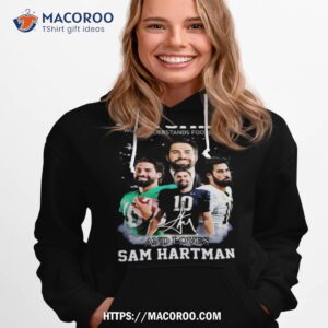 Never Underestimate A Woman Who Understands Football And Loves Sam Hartman T Shirt 2 Never Underestimate A Woman Who Understands Football And Loves Sam Hartman Hoodie 1