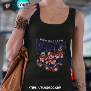 new england patriots football mickey donald duck and goofy football team vintage t shirt tank top 4