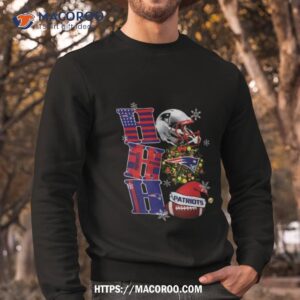 New England Patriots Nfl Ho Ho Ho Christmas Sweatshirt