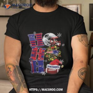 New England Patriots Nfl Ho Ho Ho Christmas Shirt