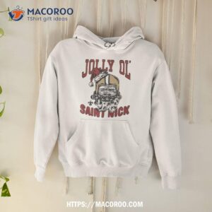 New Orleans Saints Jolly Ol’ Saint Nick Christmas T Shirt
