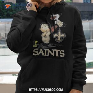 New Orleans Saints The Peanuts Christmas 2023 Shirt 2 New Orleans Saints The Peanuts Christmas 2023 Hoodie 2