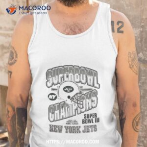 New York Jets New Era Nfl Super Bowl Iii Tank Top