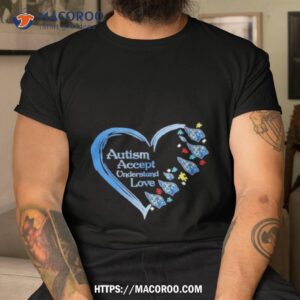 Nfl Arizona Cardinals Autism Accept Understand Heart Love Shirt