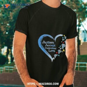 Nfl Atlanta Falcons Autism Accept Understand Heart Love Shirt