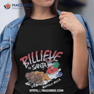 Nfl Buffalo Bills Billieve In Santa Christmas 2023 Tshirt