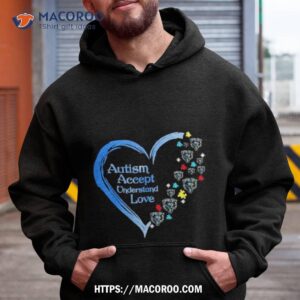 Nfl Chicago Bear Autism Accept Understand Heart Love Shirt