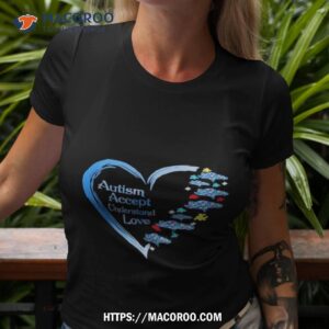 Nfl Denver Broncos Autism Accept Understand Heart Love Shirt