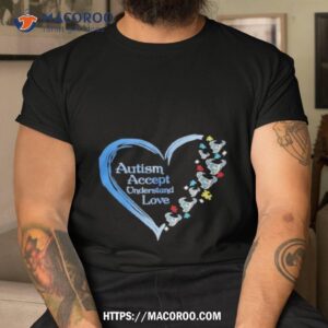 Nfl Houston Texans Autism Accept Understand Heart Love Shirt
