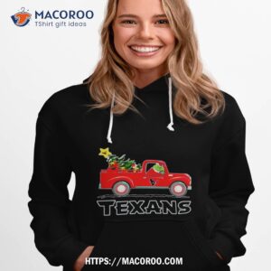 Nfl Houston Texans Santa Grinch Driving Truck Christmas 2023 T Shirt