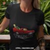 Nfl Houston Texans Santa Grinch Driving Truck Christmas 2023 T Shirt