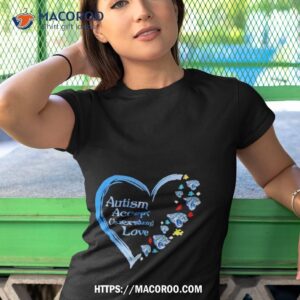 nfl jacksonville jaguars autism accept understand heart love shirt tshirt 1