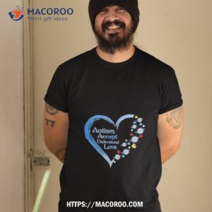 Nfl Miami Dolphins Autism Accept Understand Heart Love Shirt