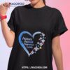 Nfl New Orleans Saints Autism Accept Understand Heart Love Shirt