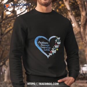 nfl washington commanders autism accept understand heart love shirt sweatshirt