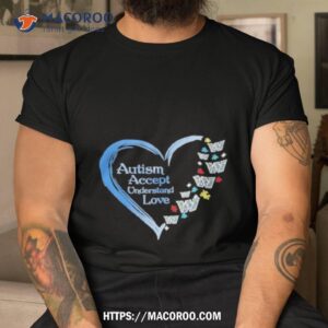 Nfl Washington Commanders Autism Accept Understand Heart Love Shirt