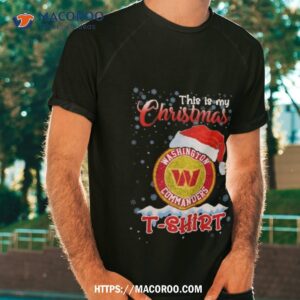Nfl Washington Commanders This Is My Christmas Tshirt