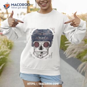 Nhl Colorado Avalanche Skull Dia De Los Muertos Hockey Logo Sweatshirt 1