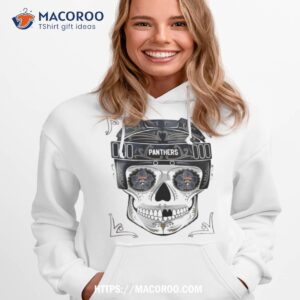 Nhl Florida Panthers Skull Dia De Los Muertos Hockey Logo Hoodie 1
