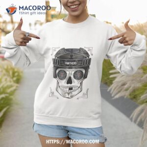 Nhl Florida Panthers Skull Dia De Los Muertos Hockey Logo Sweatshirt 1