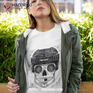 Nhl Florida Panthers Skull Dia De Los Muertos Hockey Logo T Shirt