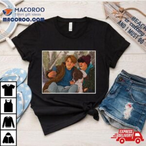 Nick And Charlie Heartstopper Snow Day Drawing Nellie Tshirt