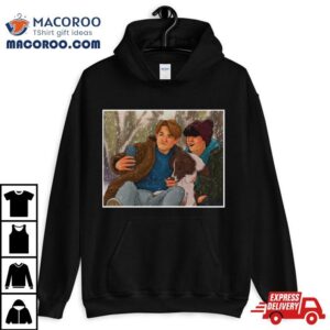 Nick And Charlie Heartstopper Snow Day Drawing Nellie Tshirt