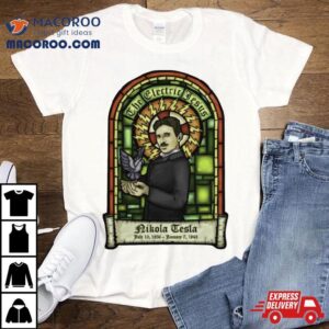 Nikola Tesla Art Vintage Tshirt