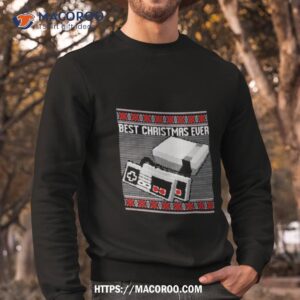 Nintendo Entertainment System Best Ever Ugly Christmas Sweatshirt