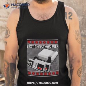 Nintendo Entertainment System Best Ever Ugly Christmas Tank Top