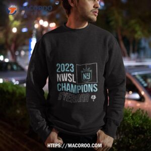 Nj Ny Gotham Fc 2023 Nwsl Champions Yerrrr Sweatshirt