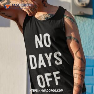 No Days Off Christmas Shirt 3 no days off christmas shirt tank top 1