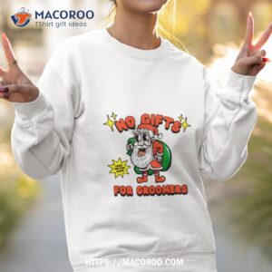 no gifts for groomers christmas sweatshirt 2