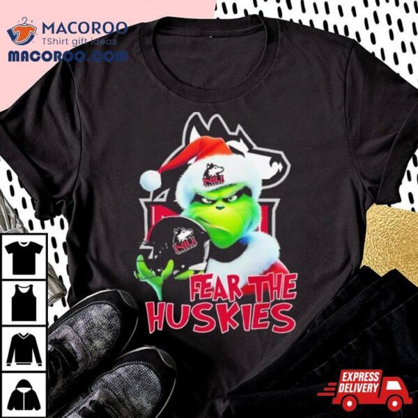 Northern Illinois Huskies Grinch Fear The Christmas 2023 Shirt