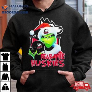 Northern Illinois Huskies Grinch Fear The Christmas Tshirt