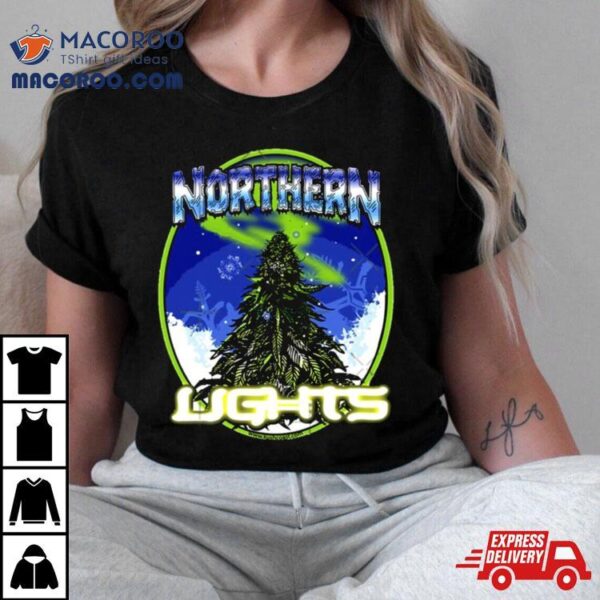 Northern Lights Cannabis Strain Art Shirt