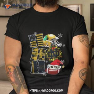Notre Dame Fighting Irish Ncaa Ho Ho Ho Christmas Shirt