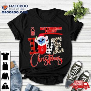 Nottingham Forest Stitch Love Christmas Tshirt