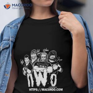Nwo Signatures T Shirt