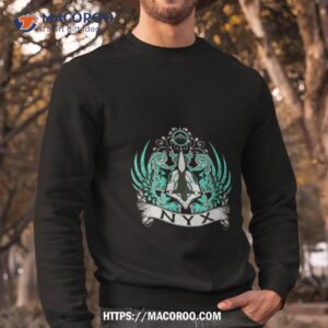 nyx circle logo warframe sweatshirt