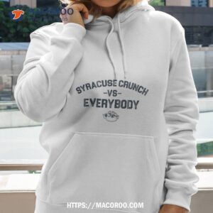Official Syracuse Crunch Vs Everybody 2023 Hoodie 2