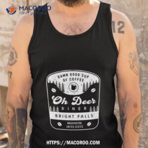 Oh Deer Diner Crest Alan Wake Shirt 3 oh deer diner crest alan wake tank top