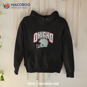 Ohio State Buckeyes Helmet Weed Ohigho Shirt
