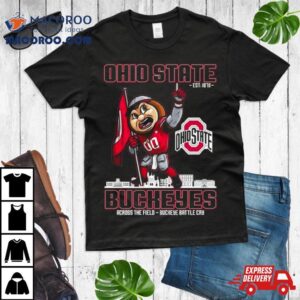 Ohio State Est 1870 Buckeyes Across The Field Buckeye Battle Cry Shirt