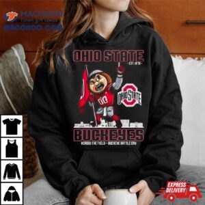 Ohio State Est Buckeyes Across The Field Buckeye Battle Cry Tshirt